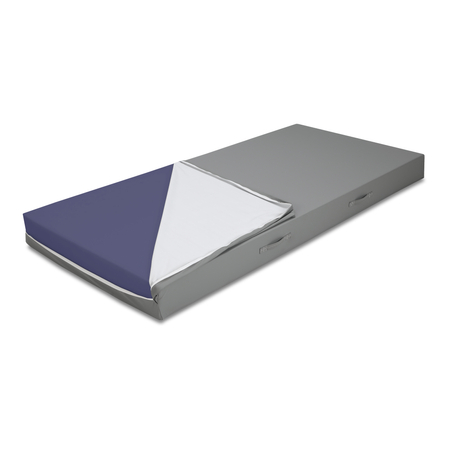Pokrowiec wodoodporny na materac 140x200 - profesjonalny ochraniacz Lubatex Protect Grey