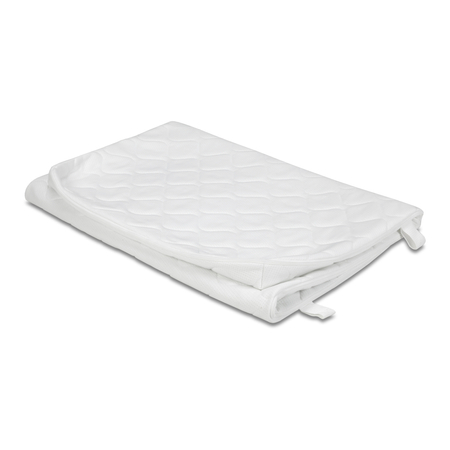 Pokrowiec na materac 120x200 gruby pikowany z zamkiem Suara Lubatex