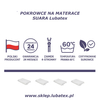 Pokrowiec na materac 100x200 gruby pikowany z zamkiem Suara Lubatex